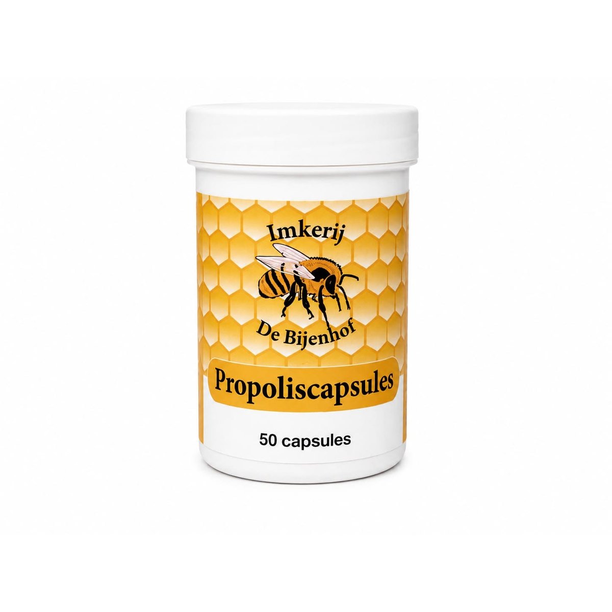 Propoliscapsules 300 mg, 50 stuks, van Imkerij De Bijenhof