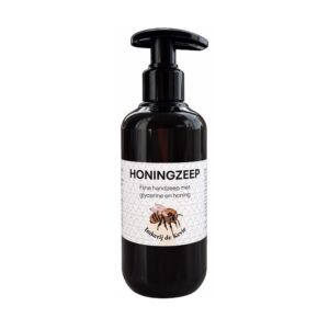 Vloeibare honingzeep in pompflacon 200 ml van De Bijenhof